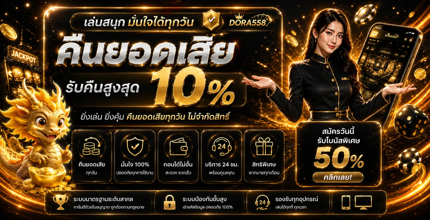DORA558 ทางเข้าเว็บสล็อตคาสิโน | สมัครบนมือถือ